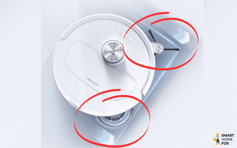Der Roborock P10S Pro reinigt nahtlos in Ecken und entlang der Leisten.
